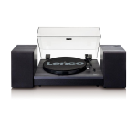 LS-301 BLACK GIRADISCHI CON DIFFUSORI ACUSTICI