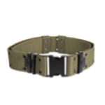 CINTURA MILITARE VERDE US OD LC2 PISTOL BELT