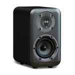 D320 BLACK (COPPIA) 2 vie, bass reflex, woofer da 13 cm, tweeter a cupola morbida da 2,5cm, sensibilità 87 dB, Potenza 100 W